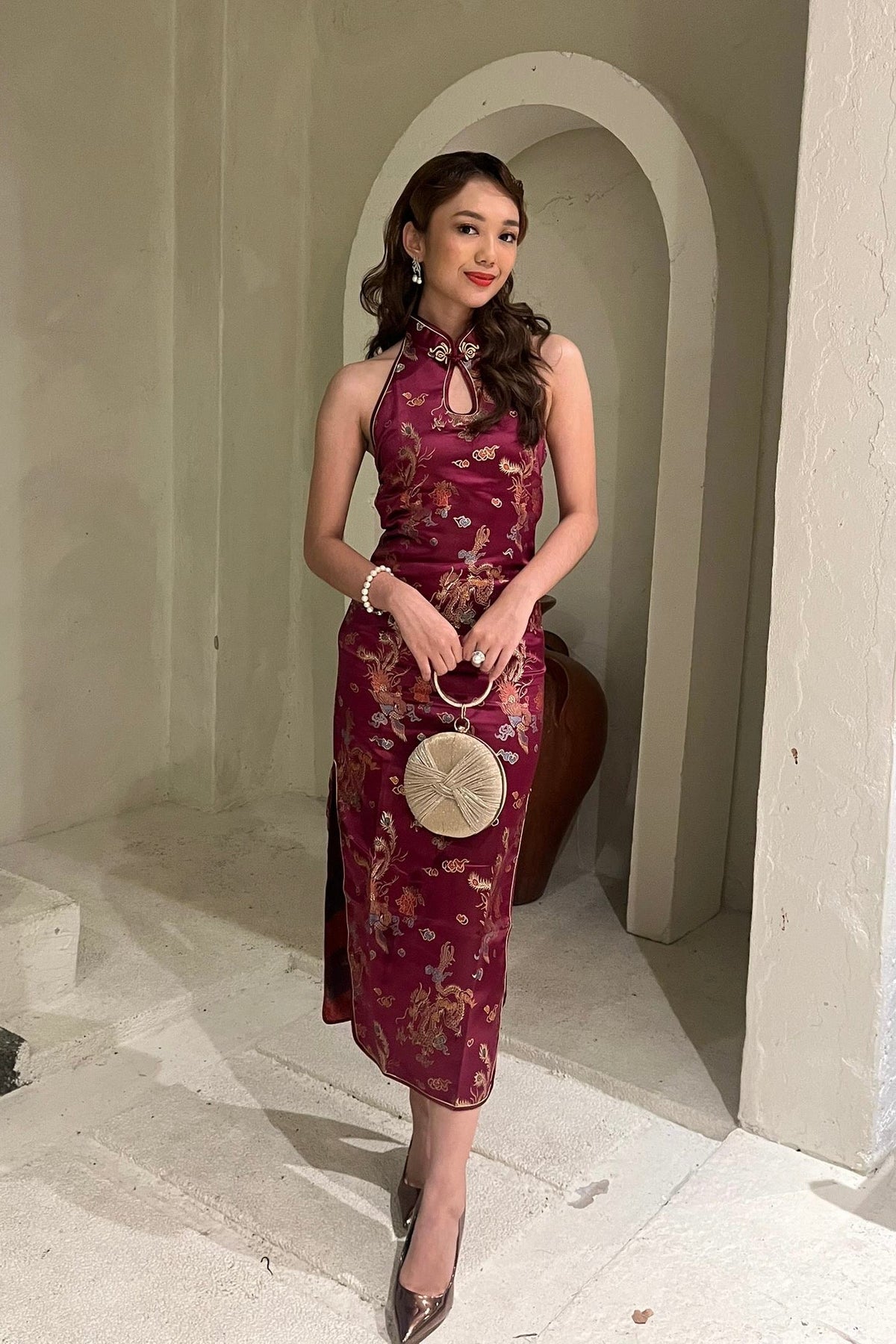 Foo Cheongsam - As Seen on @nellyarysa_