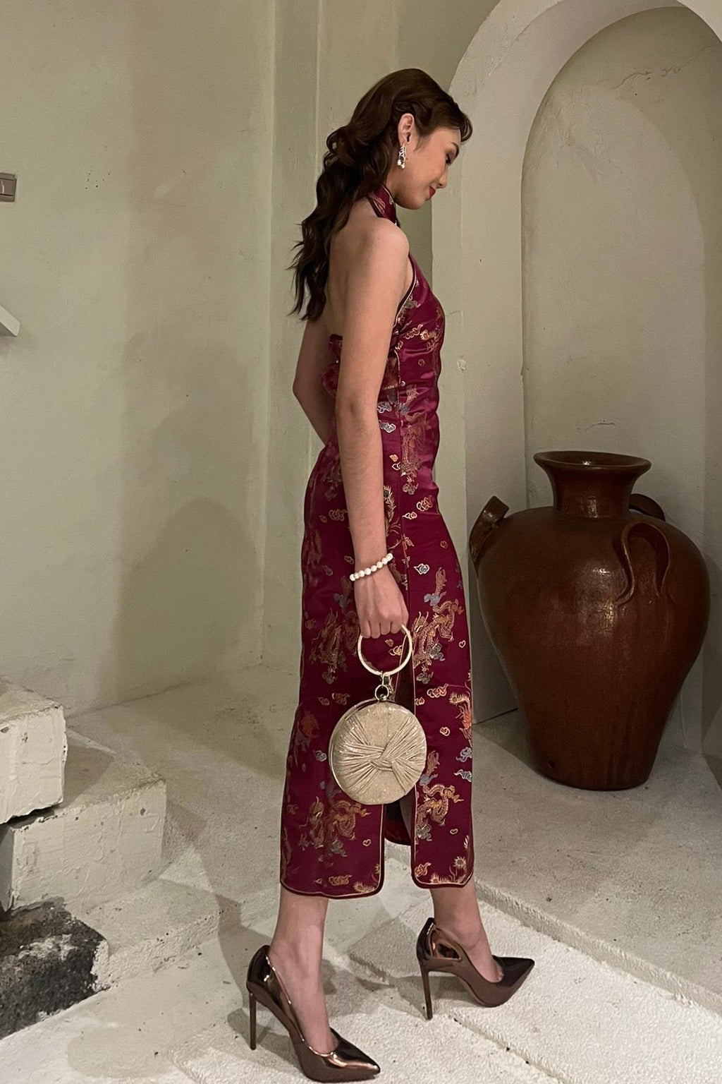 Foo Cheongsam - As Seen on @nellyarysa_
