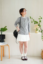 Damien Cardigan in Light Grey