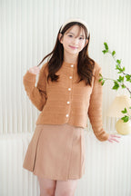 (BACKORDER) Emi Knit Cardigan in Brown