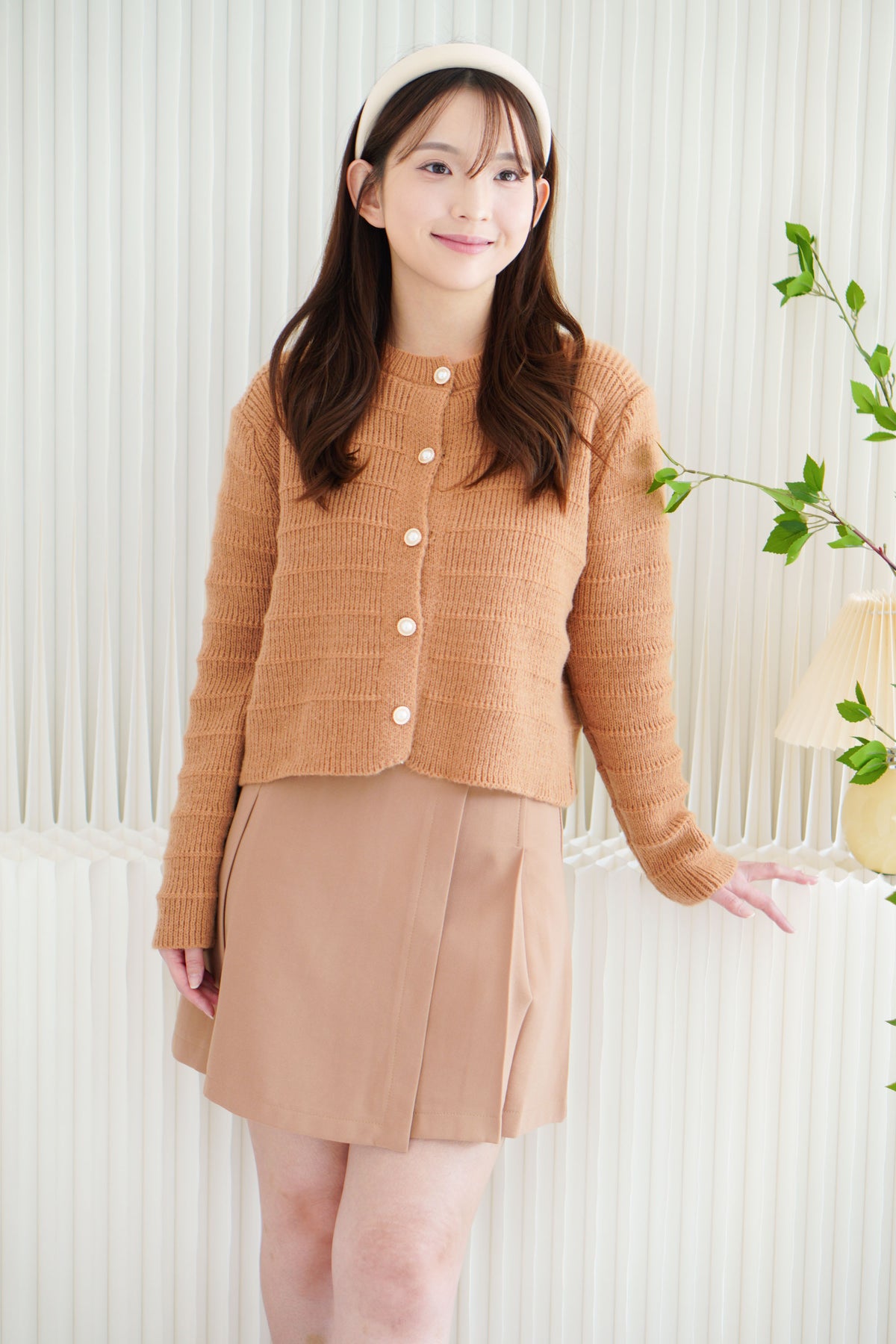 (BACKORDER) Emi Knit Cardigan in Brown