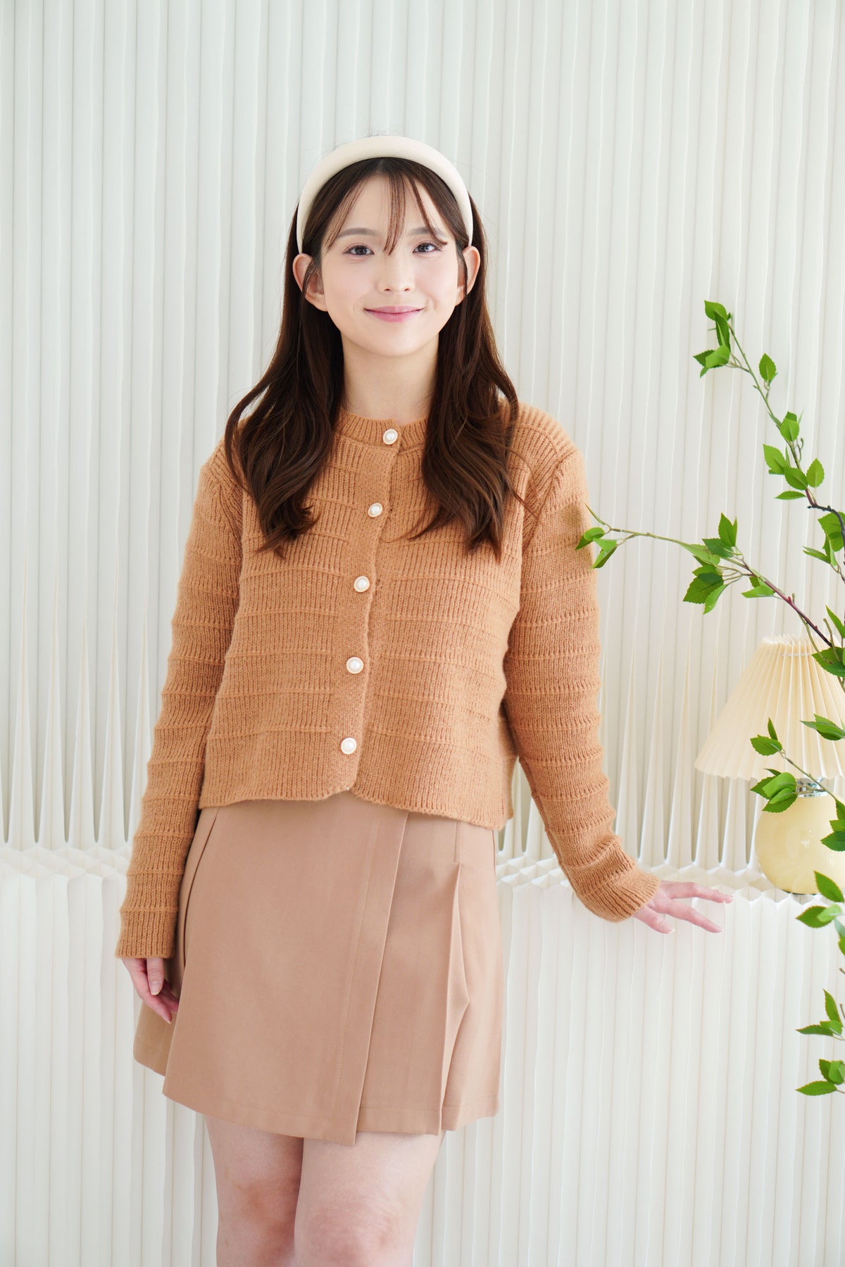 (BACKORDER) Emi Knit Cardigan in Brown