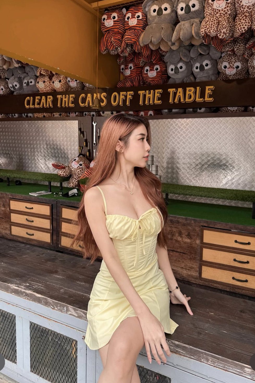 Mini Dahlia Corset Dress - As Seen On @peiween