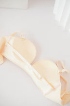 Soft Plunge Wireless Bra in Cream