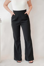 [+10cm] The Staple Pants by Bash in Classic Black