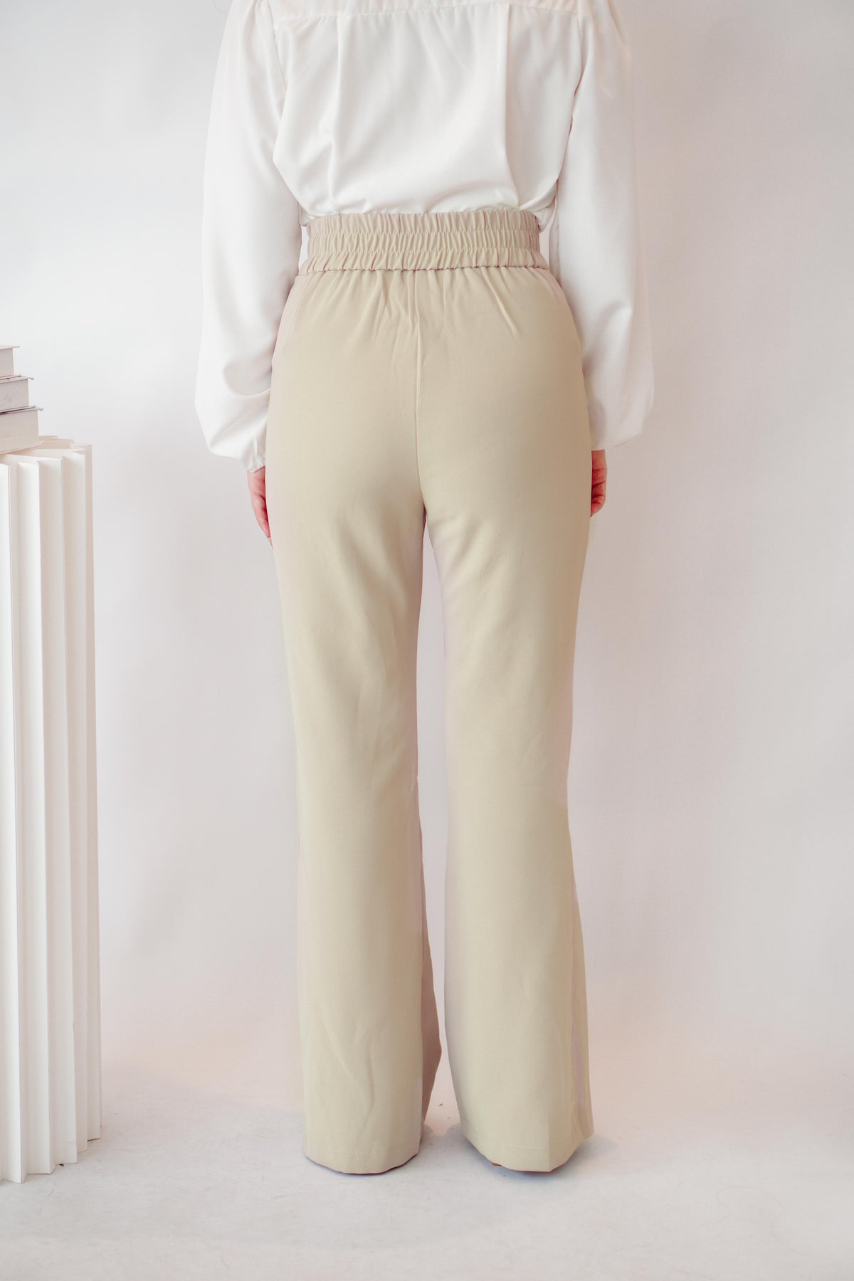 [+10cm] The Staple Pants by Bash in Signature Beige