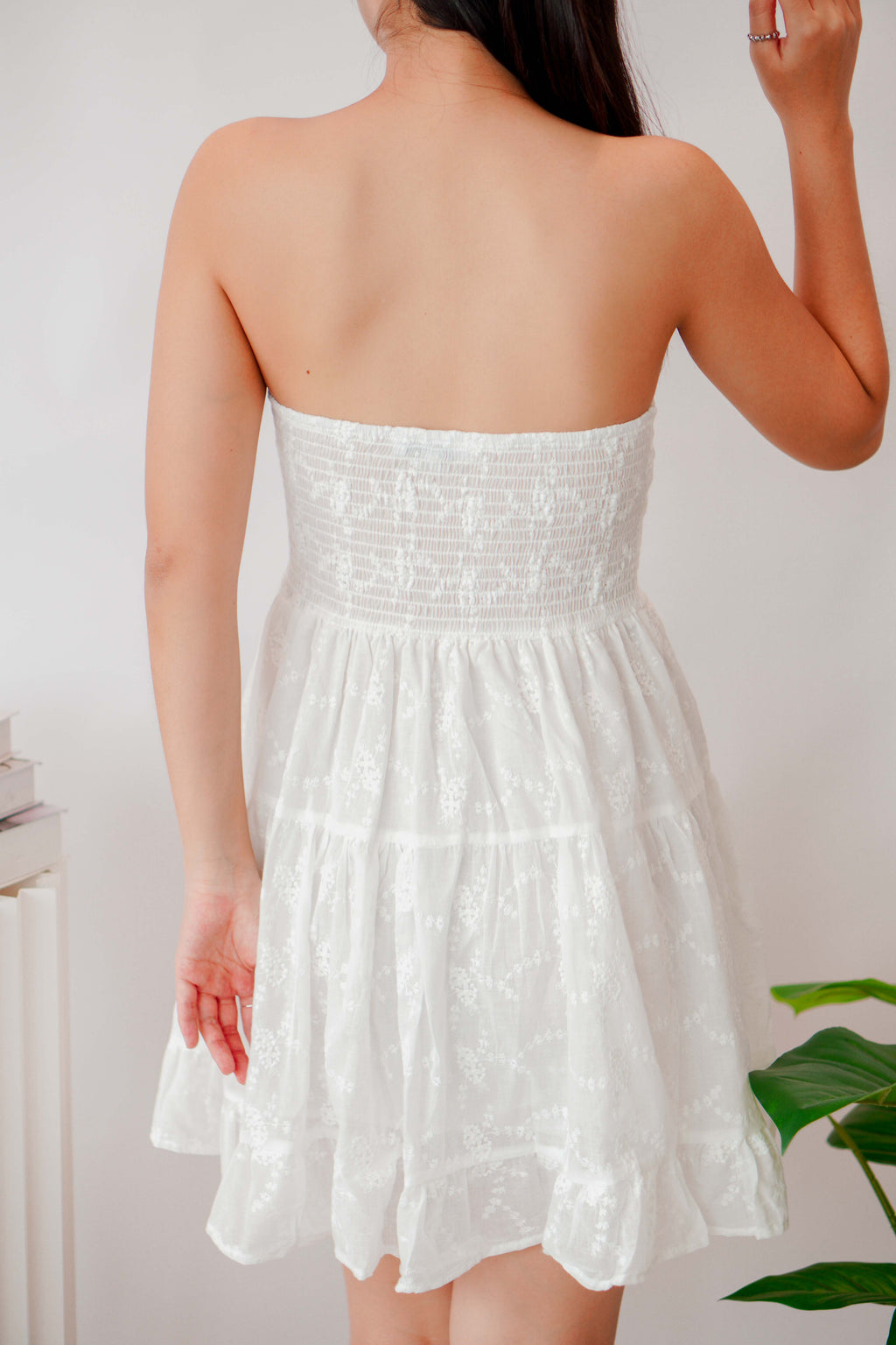 Isa Tube Dress in White