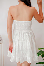 Isa Tube Dress in White