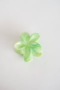 Caicos Flower Clip in Green