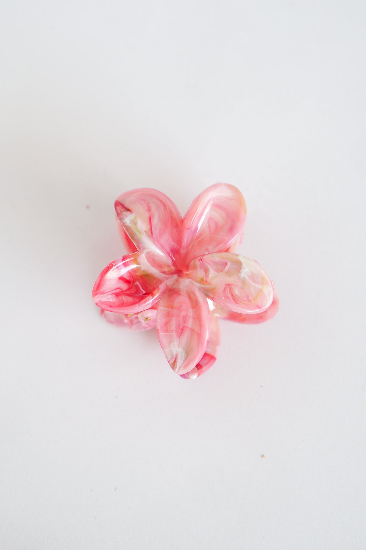 Caicos Flower Clip in Green