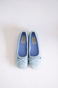 Brina Ribbon Flats in Blue
