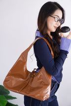 Caramel Candy Ribbon Tote Bag