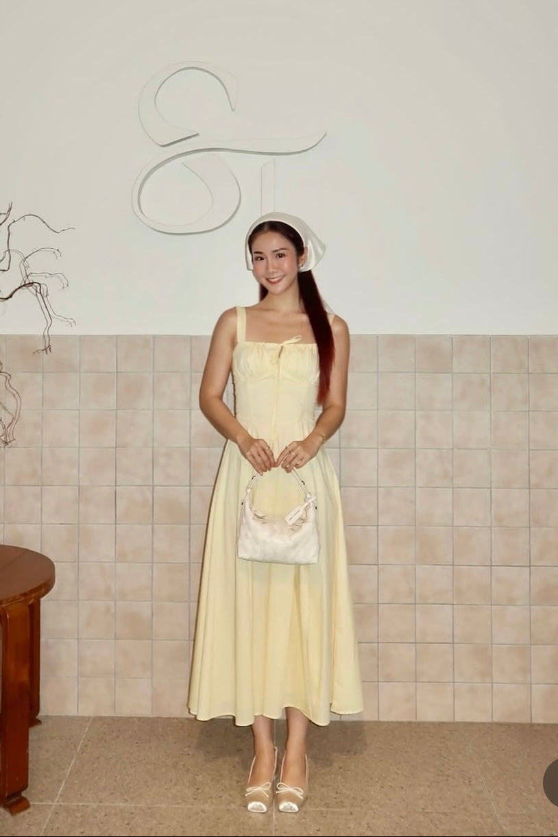 Dahlia Corset Maxi Dress - As Seen On @amandasongen