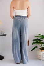 (BACKORDER) Tari Oversized Wide Legged Jeans in Blue
