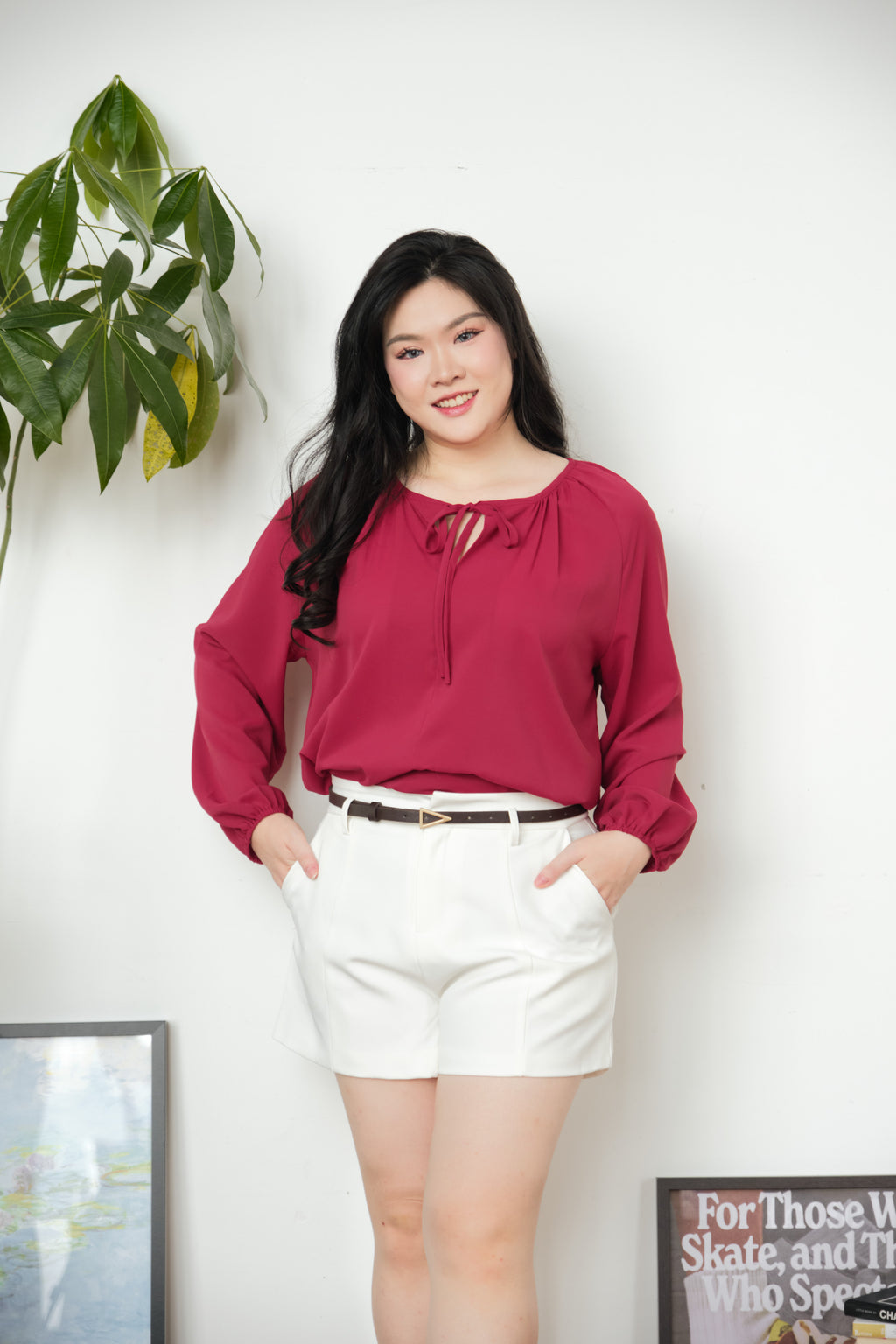Senja Top by Bash in Red