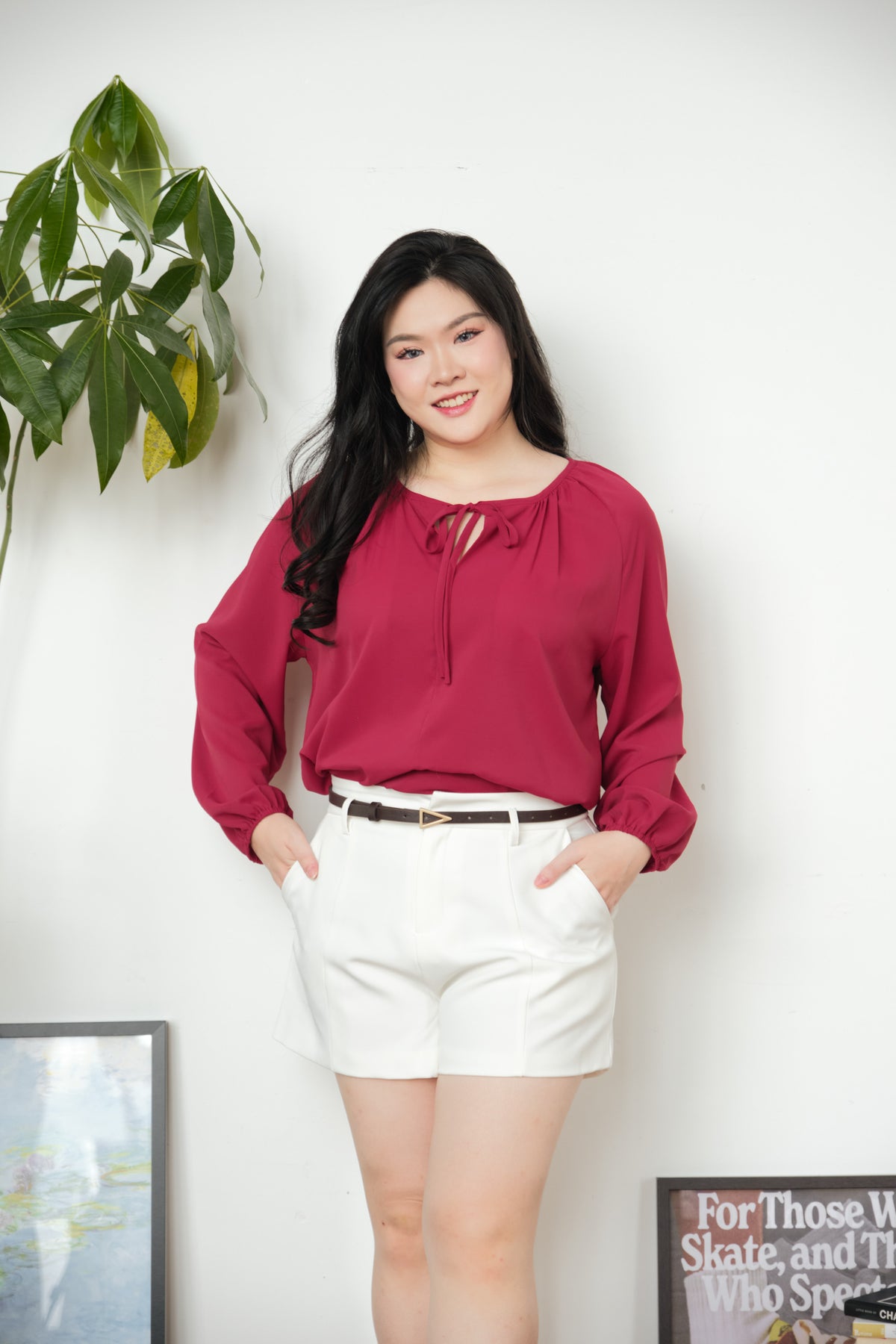 Senja Top by Bash in Red