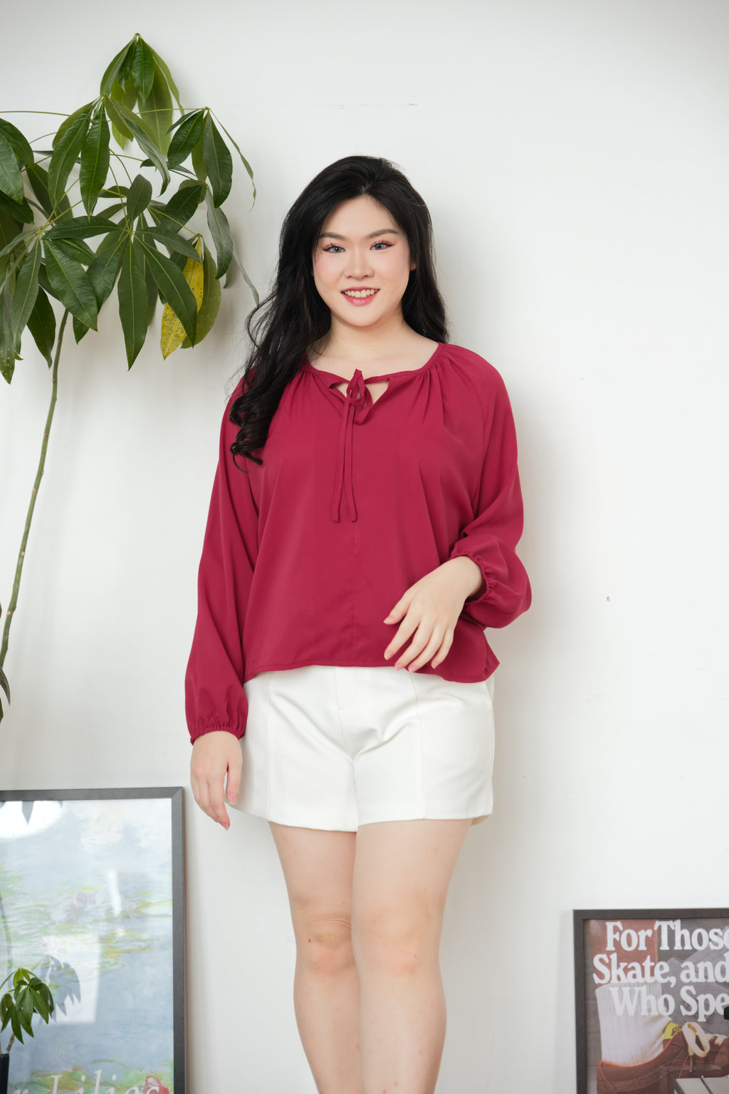 Senja Top by Bash in Red