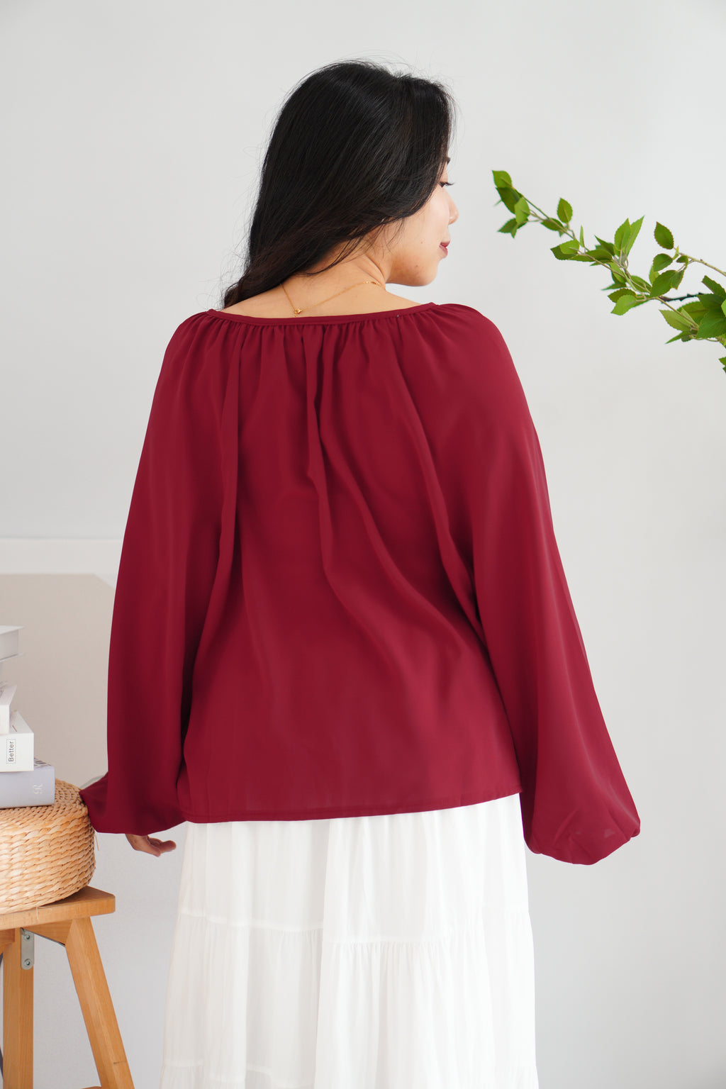 Senja Top by Bash in Red