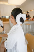 Eyelet Lace Large Scrunchie