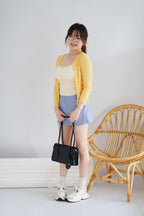 Marshie Stripes Mini Skort in Blue