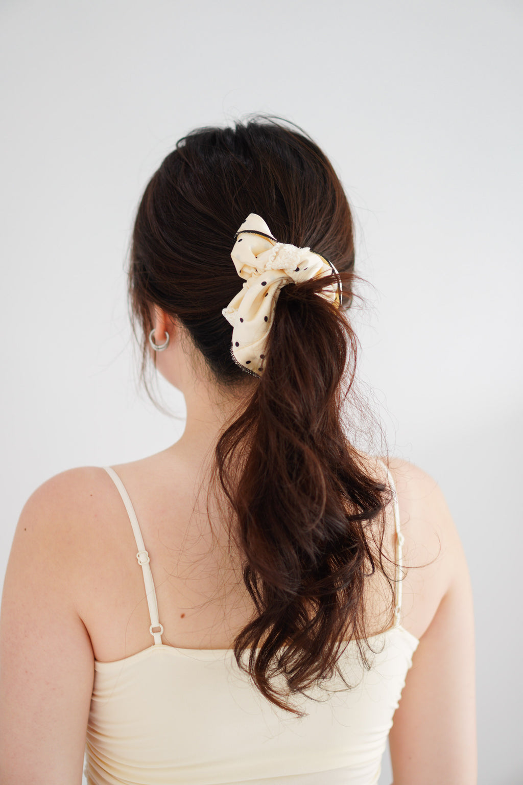 (BACKORDER) Polkadot Large Scrunchie