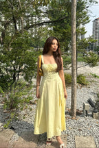 Dahlia Corset Maxi Dress - As Seen On @ellezln