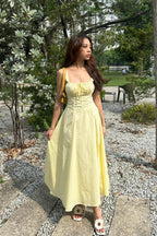 Dahlia Corset Maxi Dress - As Seen On @ellezln