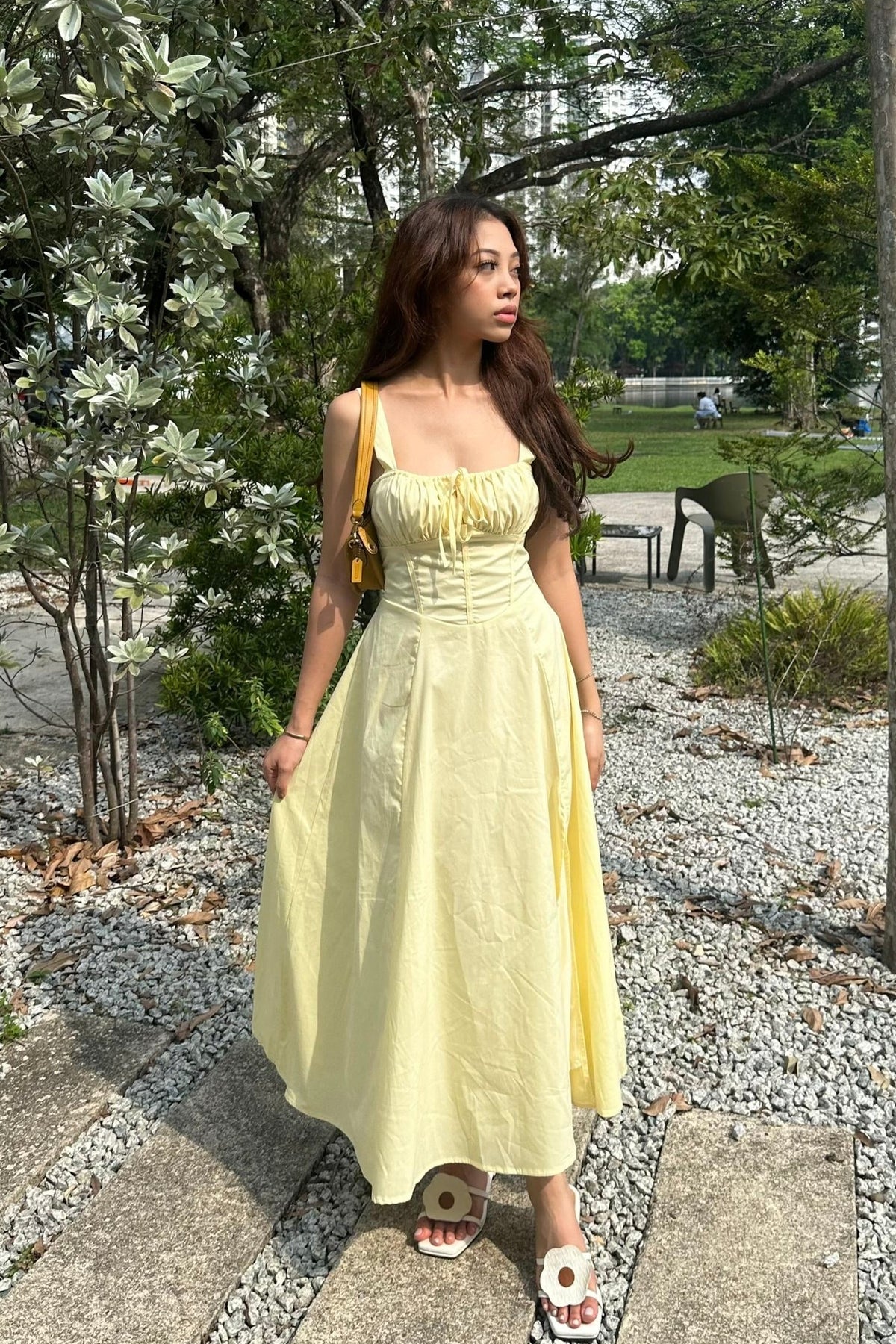 Dahlia Corset Maxi Dress - As Seen On @ellezln