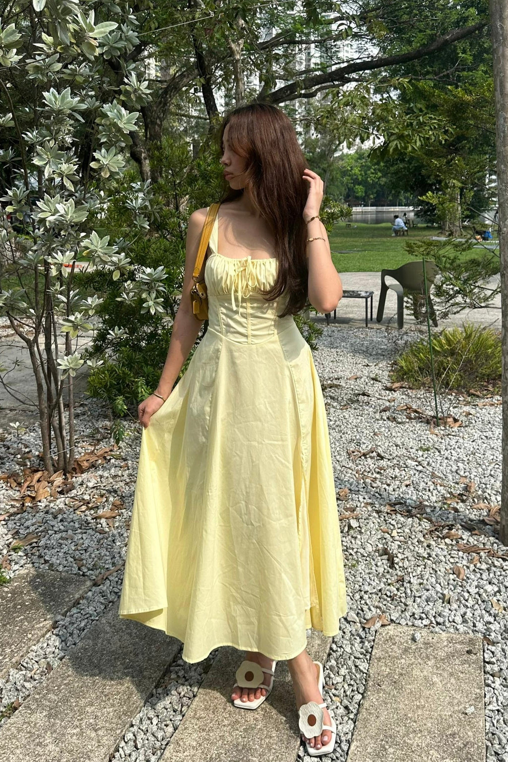 Dahlia Corset Maxi Dress - As Seen On @ellezln