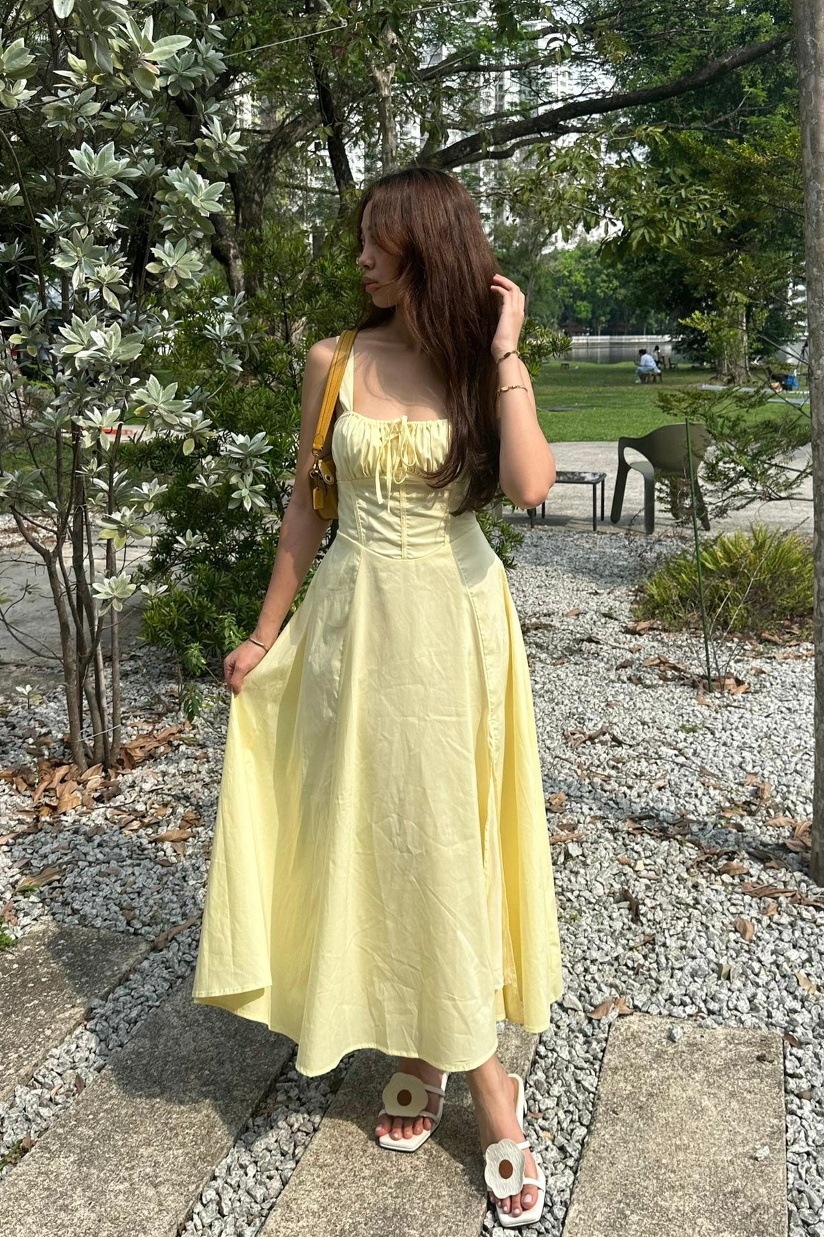 Dahlia Corset Maxi Dress - As Seen On @ellezln