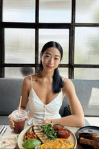 Olia Peplum Pleated Top - As Seen On @michelmoooo