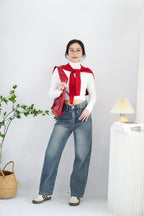 Jude Denim Straight Cut Jeans in Blue
