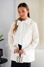 Albie Blazer in Cream