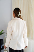 Albie Blazer in Cream