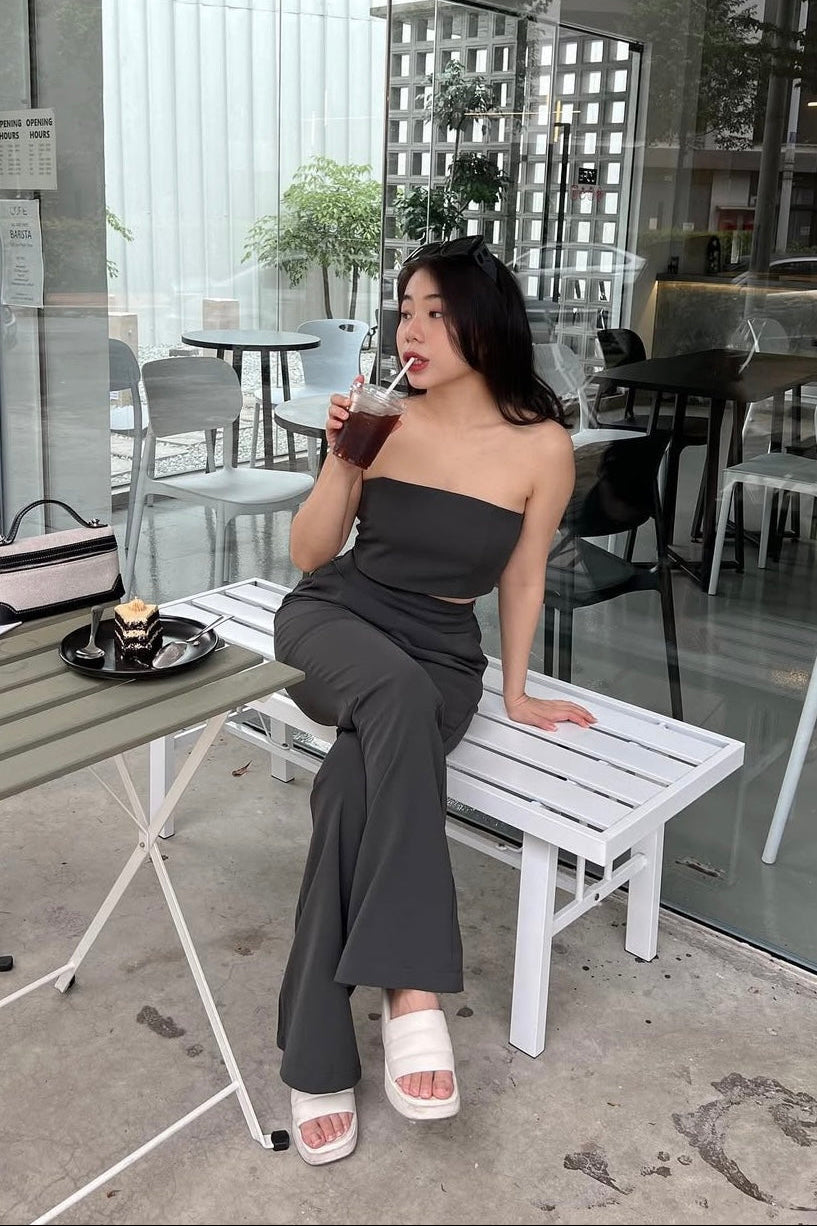 Staple Top + Staple Pants in Dust Grey - As Seen on @ceciliaooi_