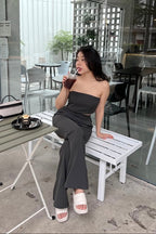 Staple Top + Staple Pants in Dust Grey - As Seen on @ceciliaooi_