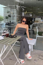 Staple Top + Staple Pants in Dust Grey - As Seen on @ceciliaooi_