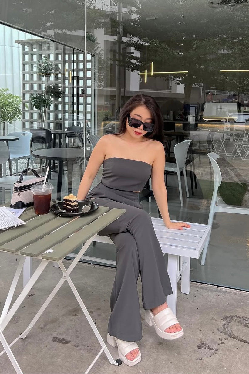 Staple Top + Staple Pants in Dust Grey - As Seen on @ceciliaooi_