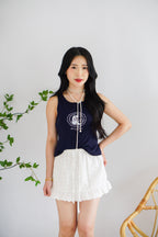 Canary Islands Tank Top in Dark Blue