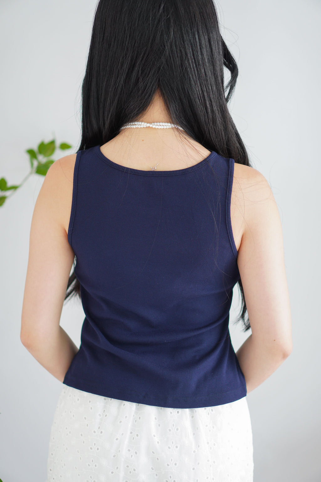 Canary Islands Tank Top in Dark Blue