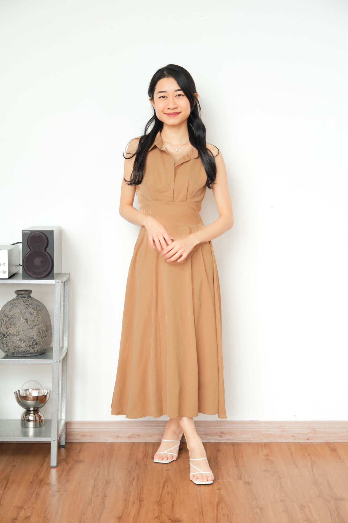 Maxi Blaire Dress by Bash in Khaki