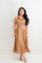 Maxi Blaire Dress by Bash in Khaki