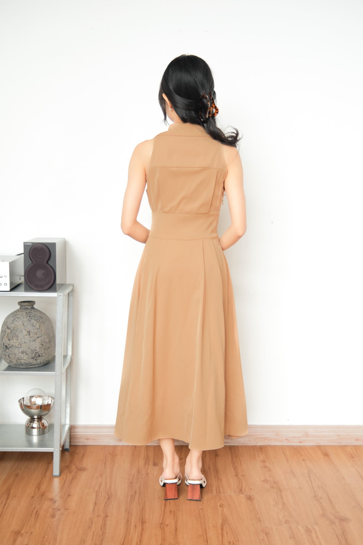 Maxi Blaire Dress by Bash in Khaki