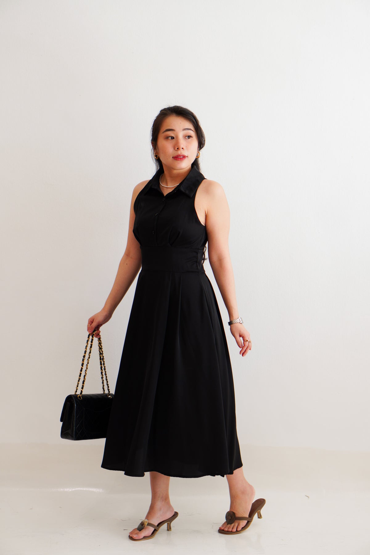 Maxi Blaire Dress by Bash in Black