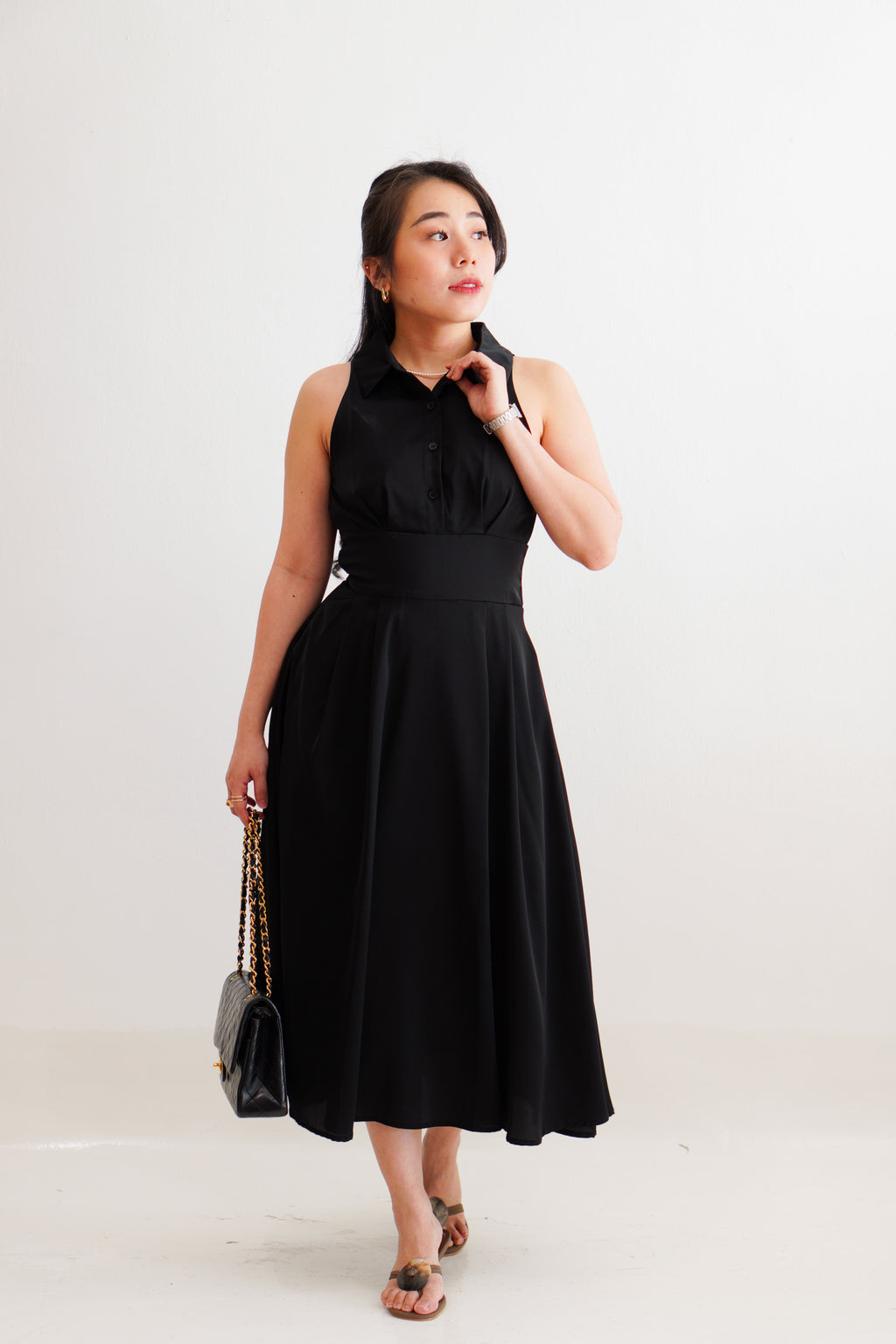 Maxi Blaire Dress by Bash in Black