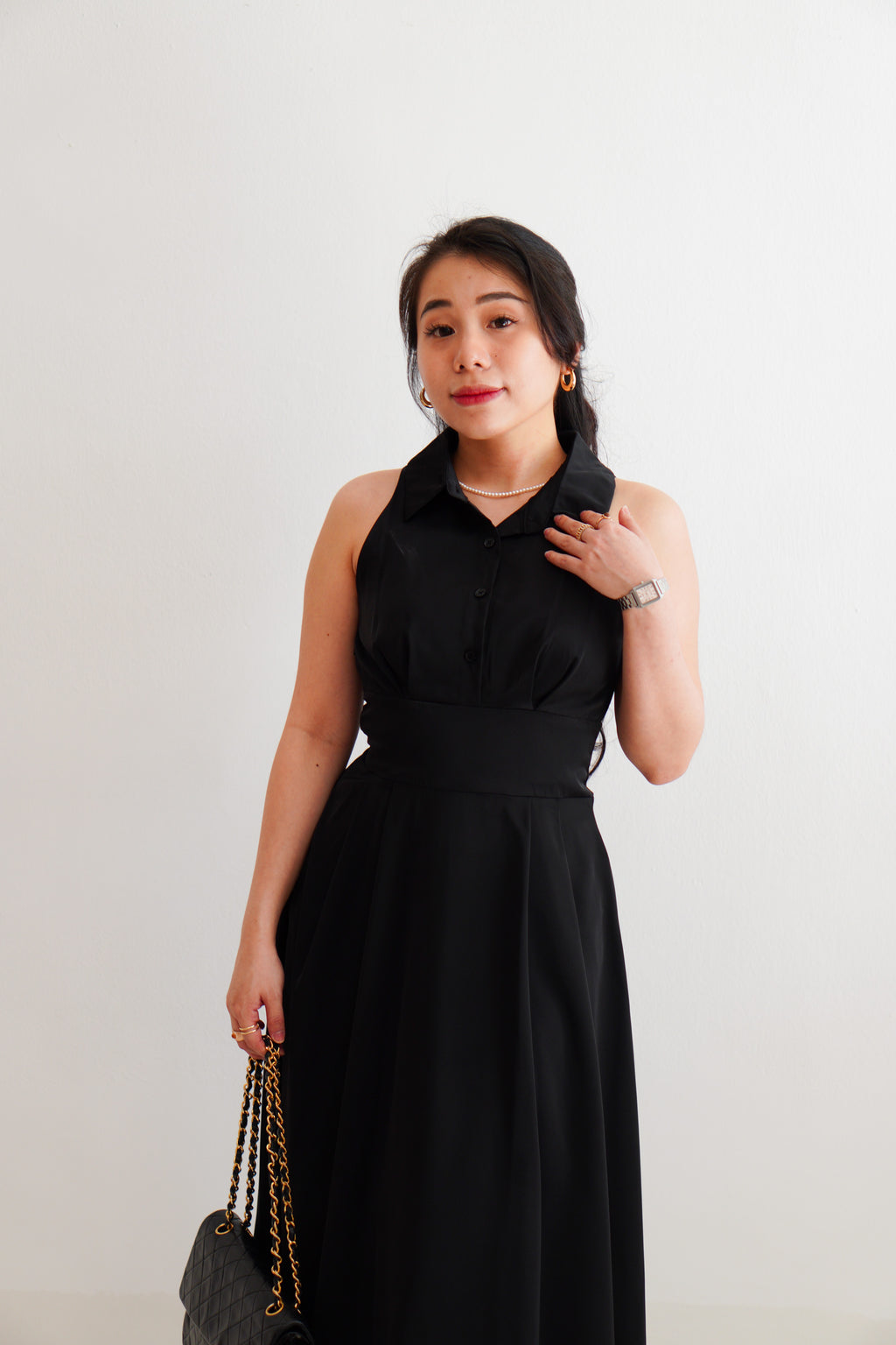 Maxi Blaire Dress by Bash in Black