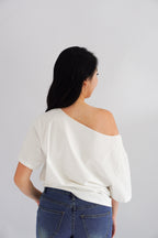 Make It Sweet Oversized Top in White
