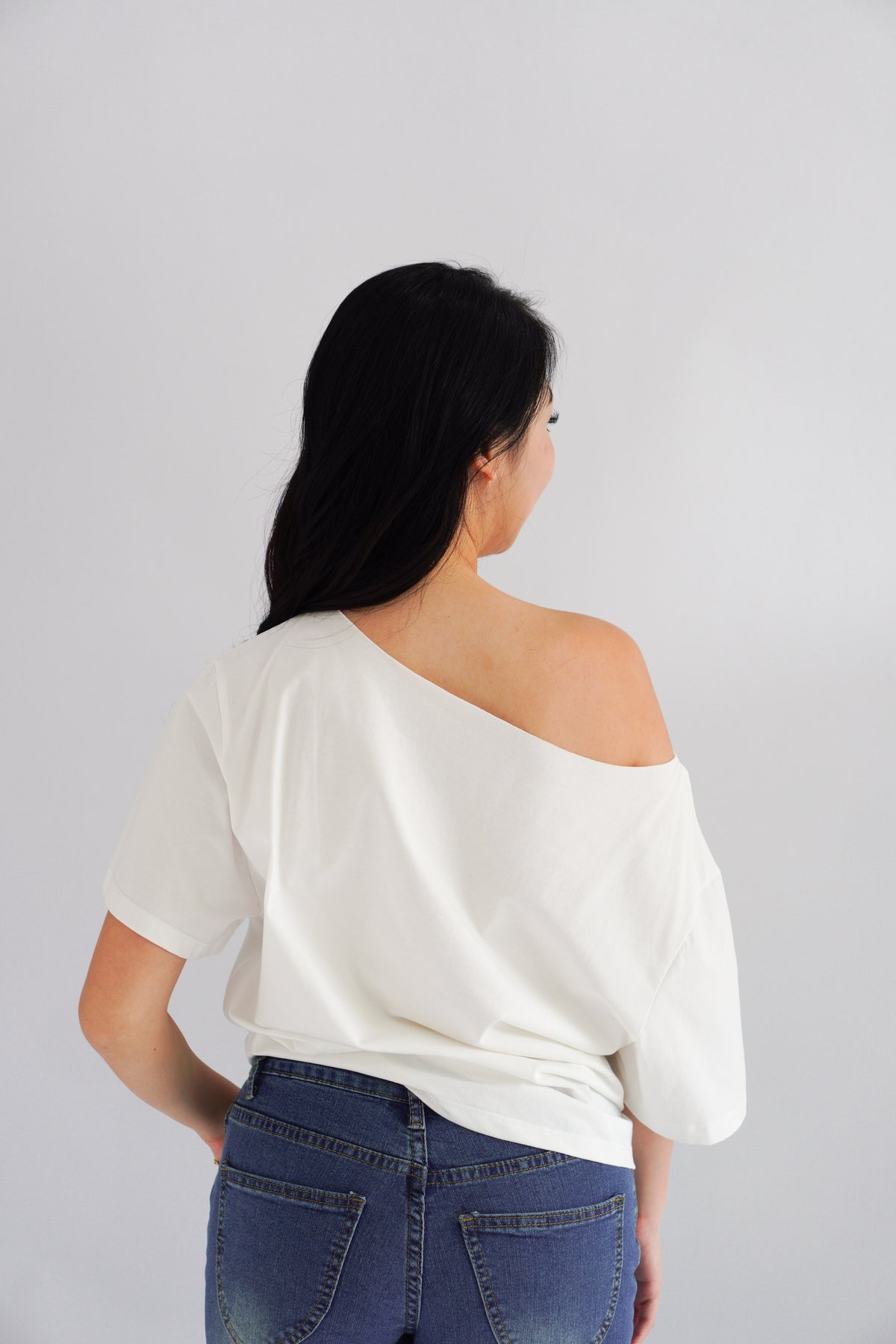 Make It Sweet Oversized Top in White