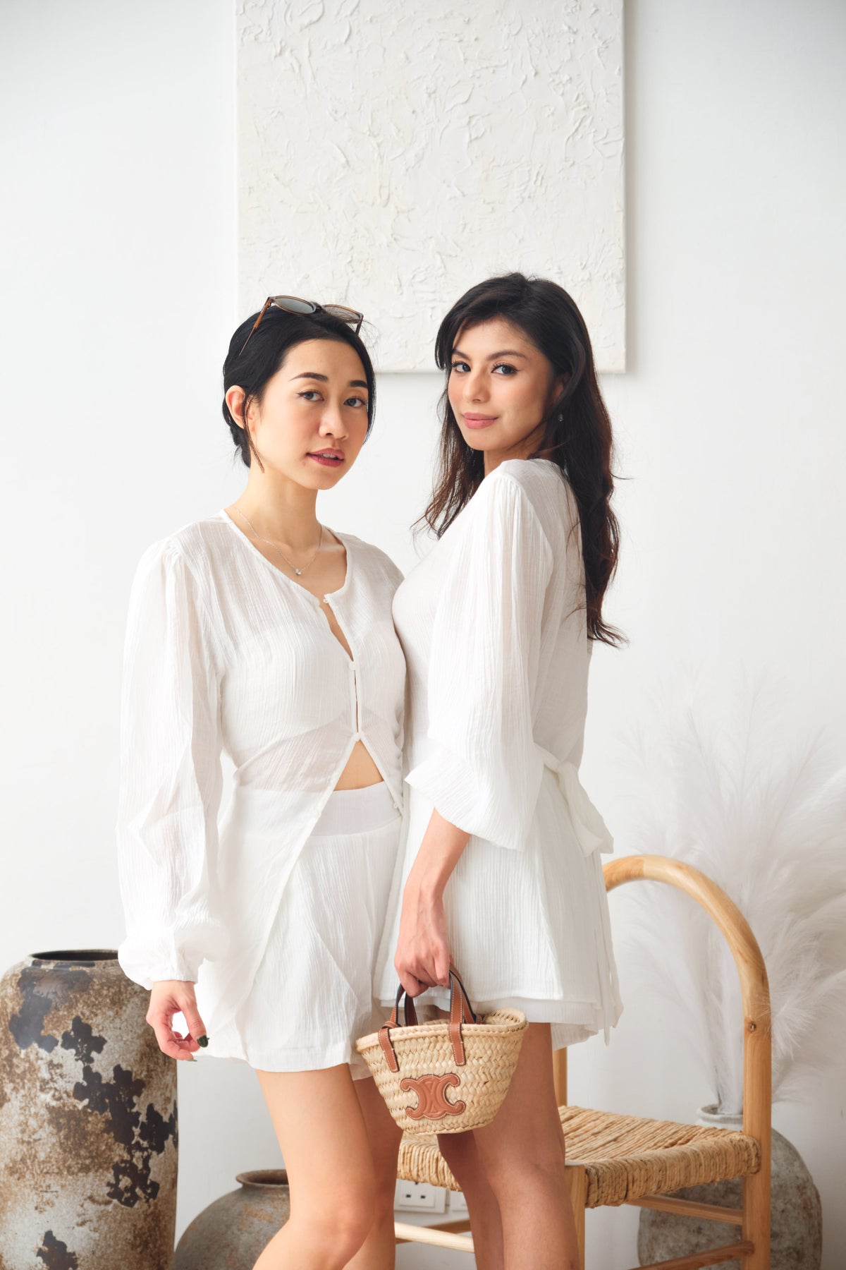 Nora Set by Bash in White