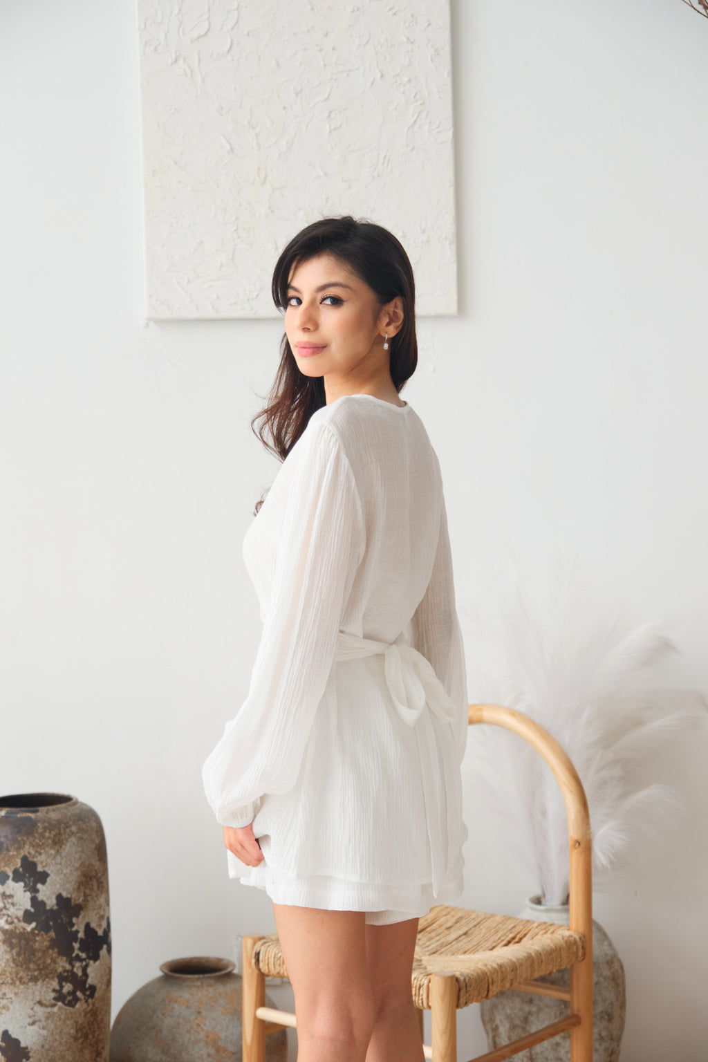 Nora Set by Bash in White